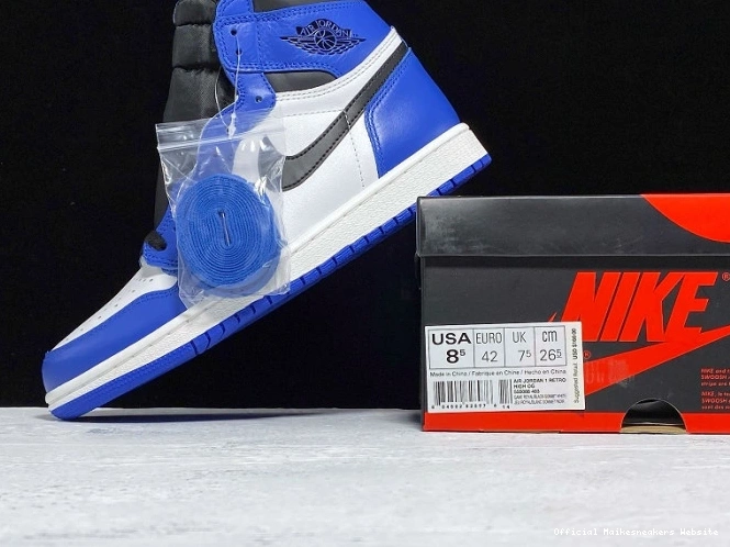 Official Maikesneakers Air Game 1 Jordan Royal OG 555088-403 0630
